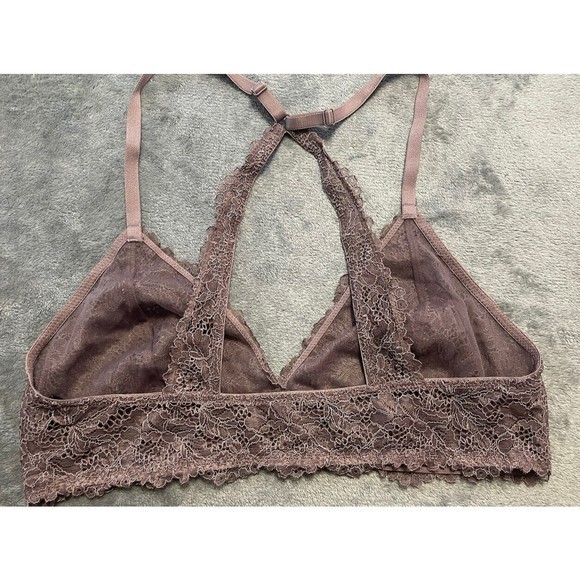 iCollection Women's Bralette With a deep plunge front and adjustable crossback L - Picture 6 of 9